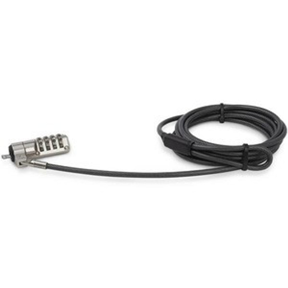 StarTech 6ft Laptop Cable Lock - 4 Digit Combination Anti-Theft Security Lock for K-Slot Desktop/Computer/Device - Vinyl Coated Steel - LTLOCK4D StarTech 6ft Laptop Cable Lock - 4 Digit Combination Anti-Theft Security Lock for K-Slot Desktop/Computer/Device - Vinyl Coated Steel - LTLOCK4D