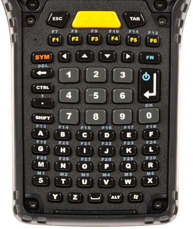 Zebra Keypad Long 59 Key Alpha Abc Numeric Telephony 6 Fn - ST5110