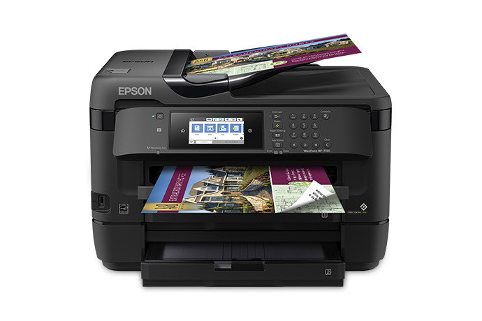 Epson WorkForce WF-7720 Wireless Inkjet Multifunction Printer - Color - C11CG37201