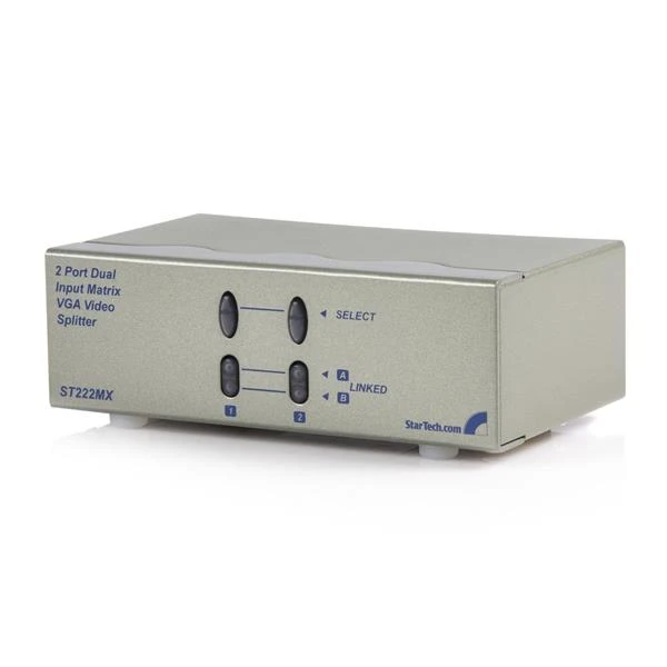 Startech 2X2 High Resolution Matrix VGA Video Switch - ST222MX