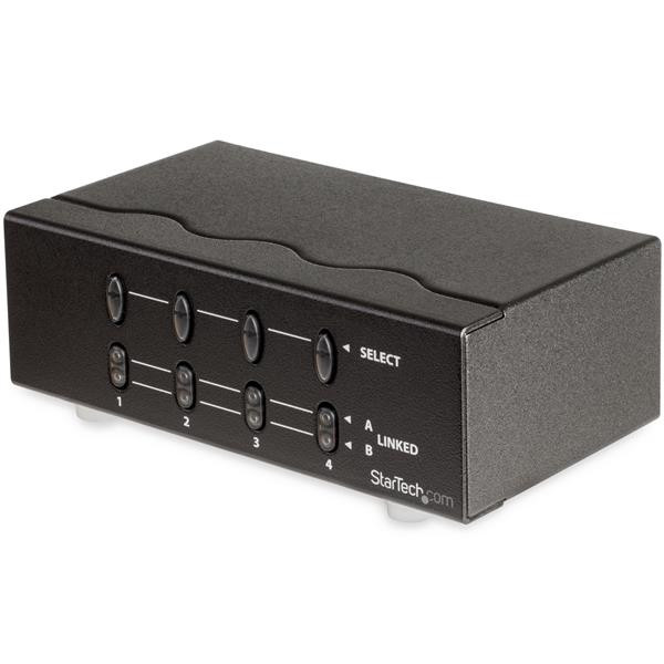 Startech 2X4 High Resolution Matrix VGA Video Switch - ST224MX