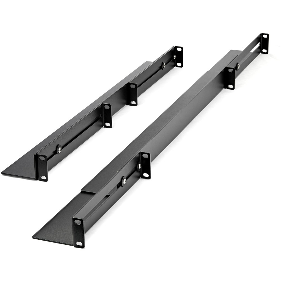Startech 1U Server Rack Rails With Adjustable Mounting Depth - UNIRAILS1UB