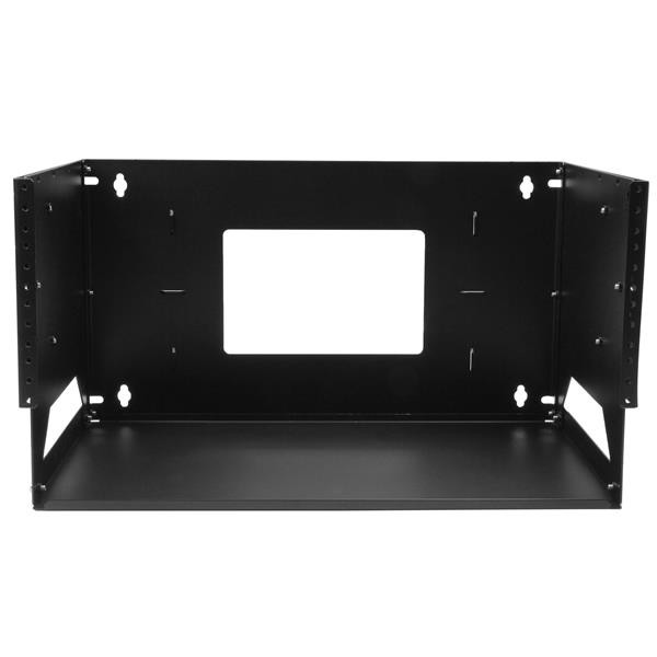 Startech Wall-Mount Server Rack With Built-In Shelf - Solid Steel - 4U - WALLSHELF4U