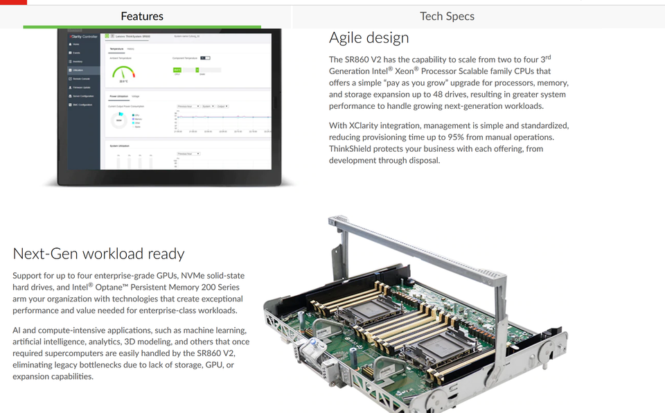 Lenovo ThinkSystem SR860 V2