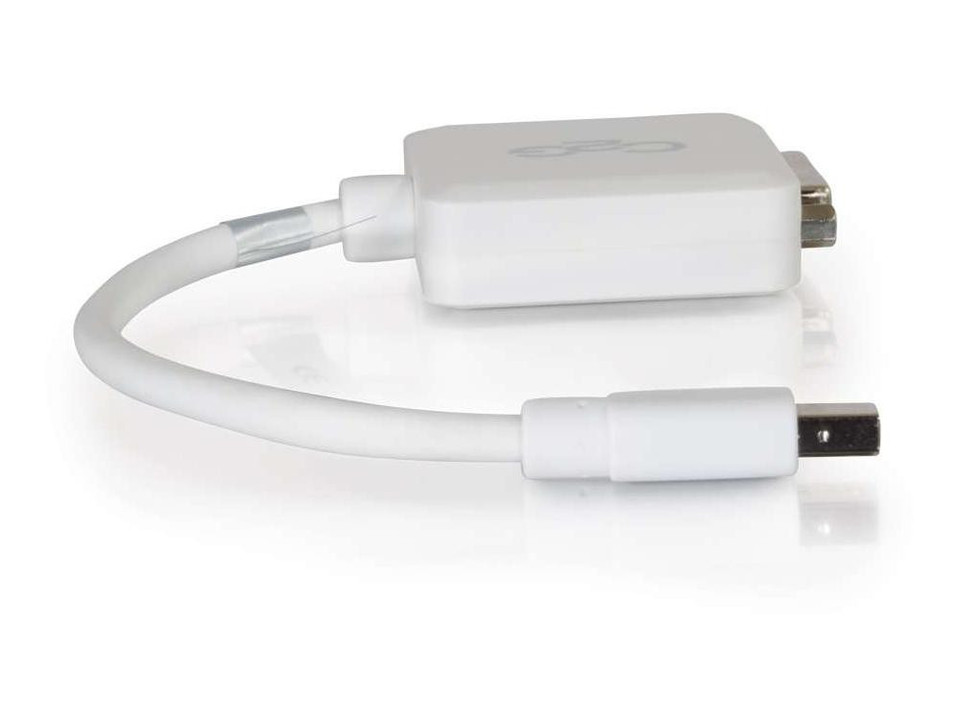C2G Mini DisplayPort to DVI-D Adapter White - 54312