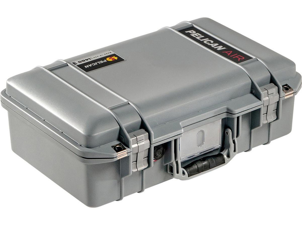 Deployable Systems Pelican 1485Air Case - Silver w/ foam - 014850-0000-180