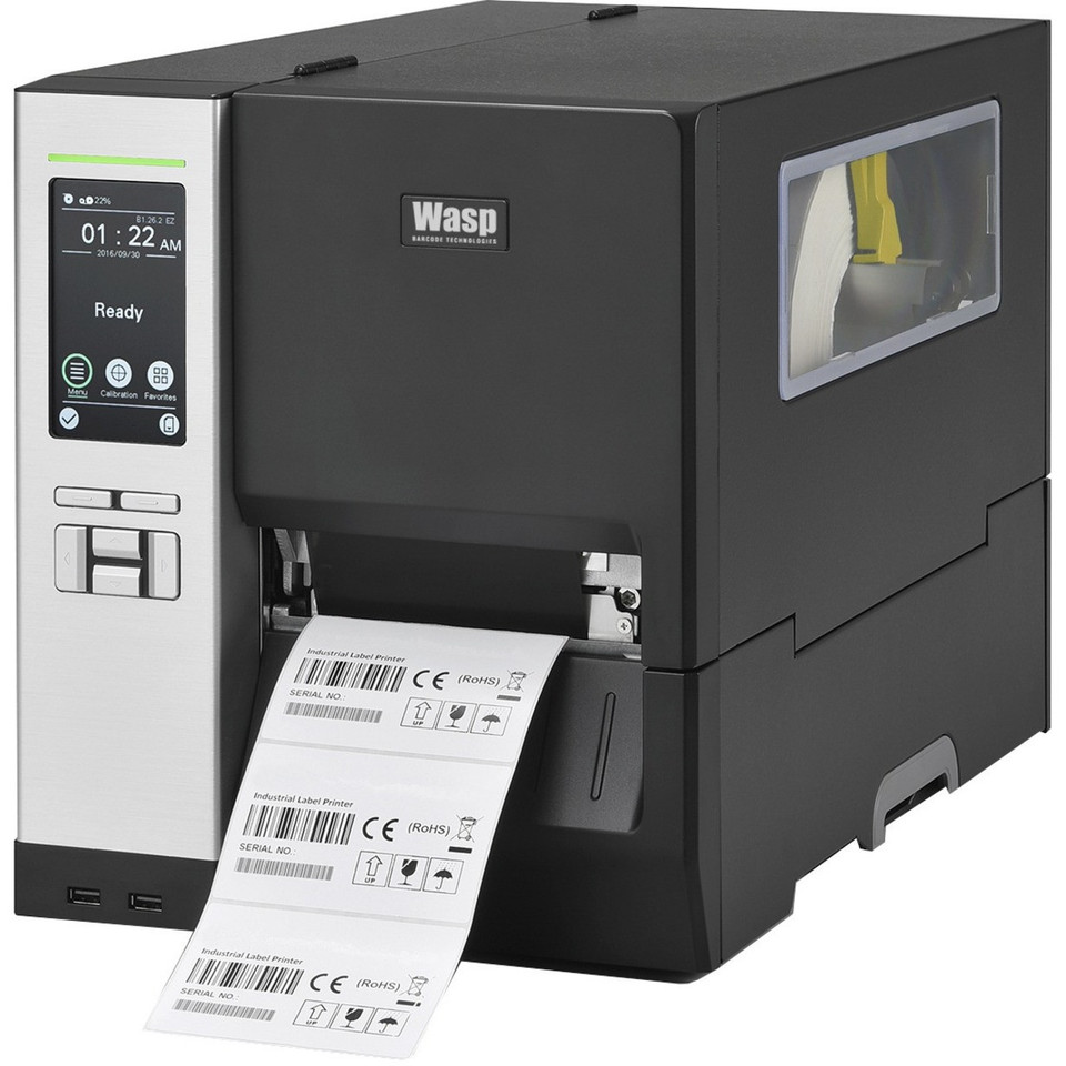 Wasp Wpl614 Industrial Barcode Printer 300 Dpi - 633809003608