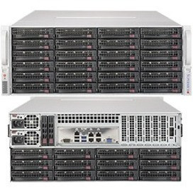 Supermicro Super Server-Intel, X10Drh-It, Cse-847Bts-R1K28Lpbp, Black - SSG-6048R-E1CR36H