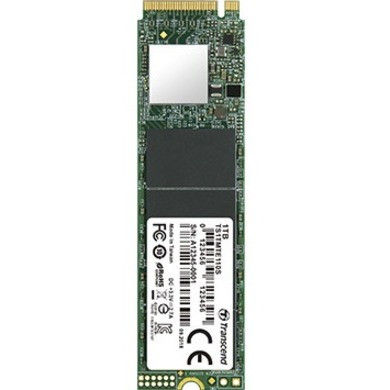 Transcend 1TB, M.2 2280, Pcie Gen3X4, M-Key, 3D Tlc, Dram-Les - TS1TMTE110S