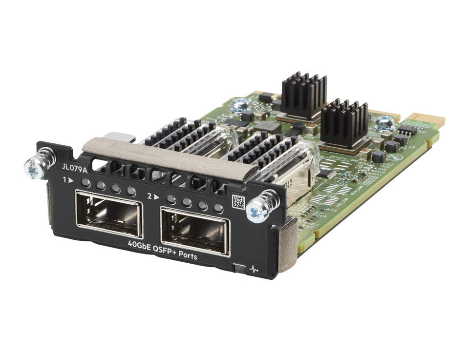 HPE  Stackable 2P 40Gbe QSFP+ Module - JL079A