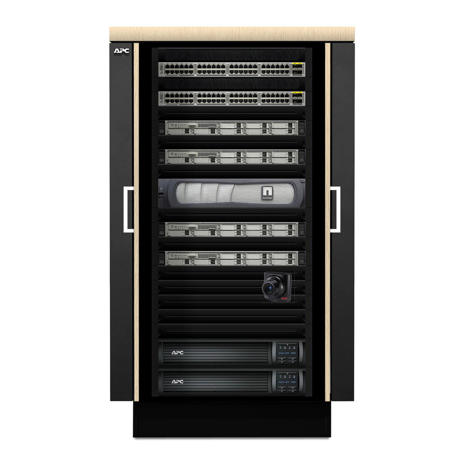 APC Cx 24U Sec Sndprfd Svr Rm In A Bx Enclsr - AR4024A