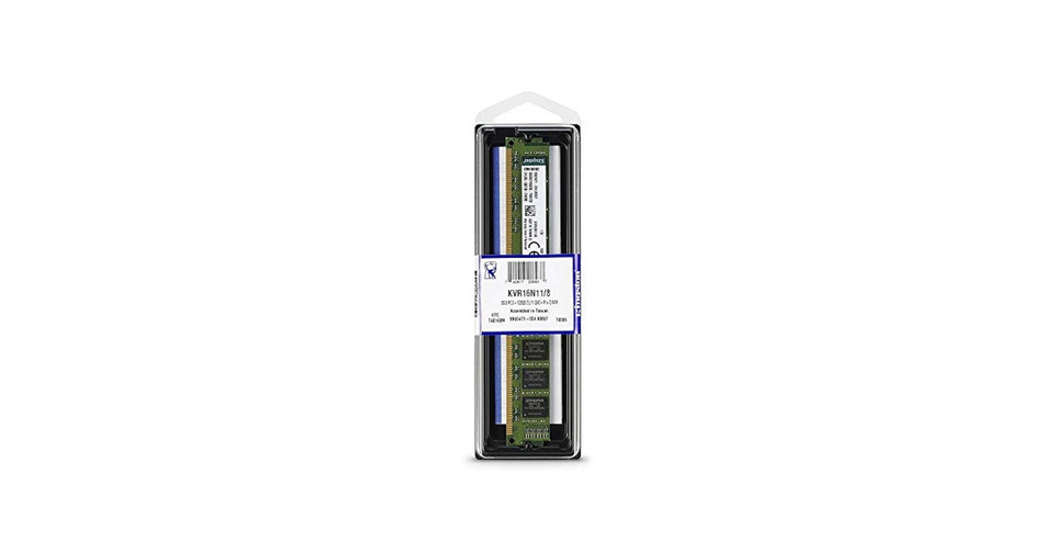 Kingston 8GB 1600MHz DDR3 Non-ECC CL11 DIMM - KVR16N11/8