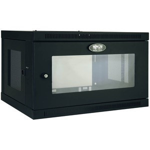 Eaton Tripp Lite 6U Wall Mount Rack Enclosure Server Cabinet Switch Depth Deep - SRW6UDP