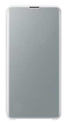 Samsung Gs10 E S-View Flip Cover, White - EF-ZG970CWEGUS