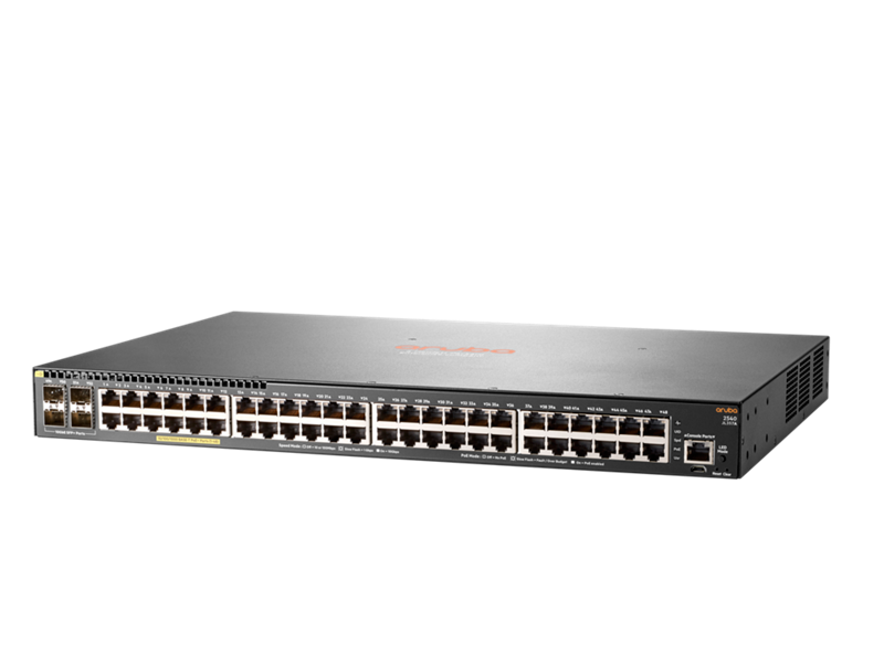 HPE Aruba 2540 48G Poe+ 4Sfp+ Switch Jmpcbl-Row - JL357A#B2C
