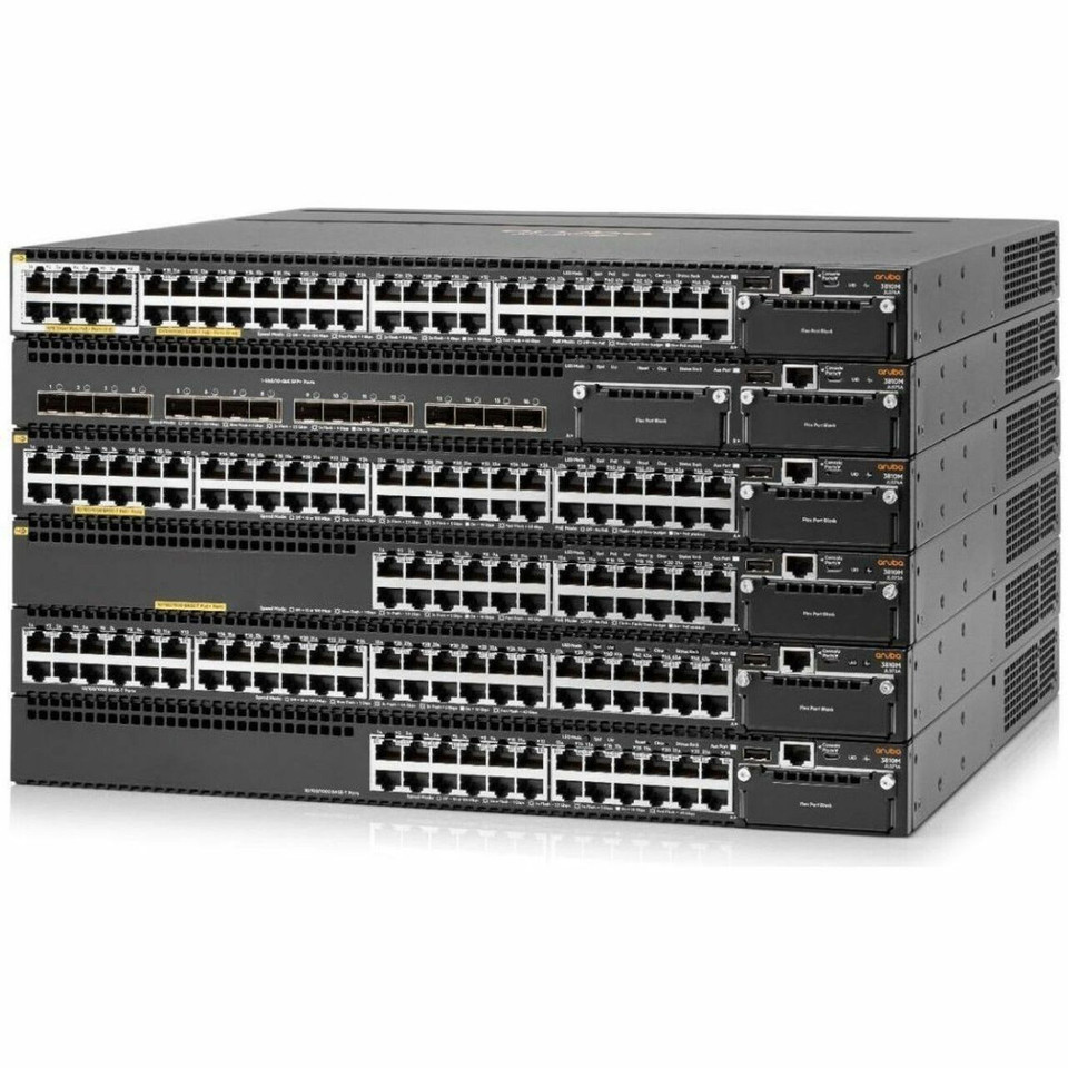 HPE Aruba 3810M 48Gpoe+4Sfp+680W Reman Switch - Discontinued Product - JL428AR