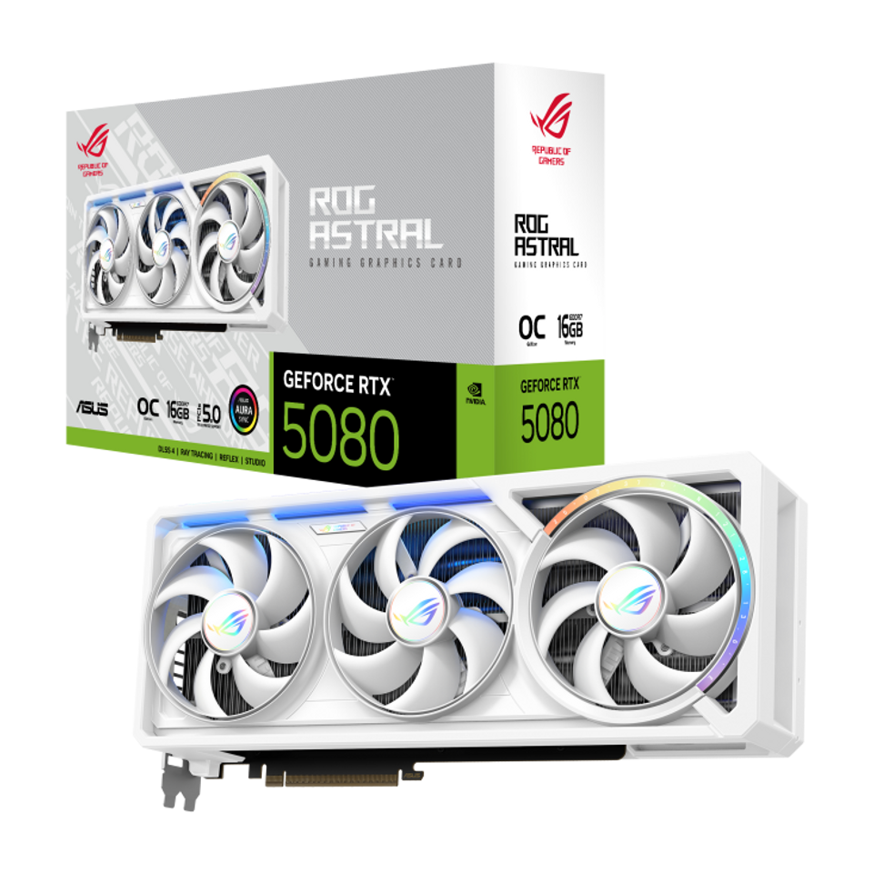 ROG Astral RTX 5080 16GB WHITE OC