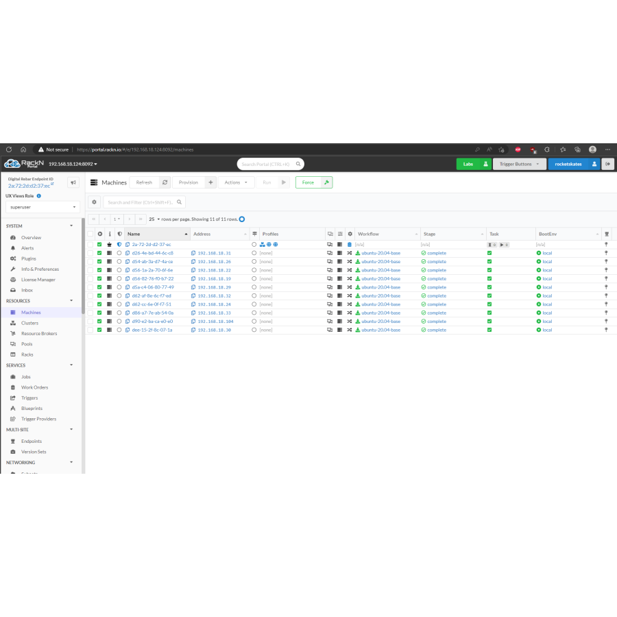 HSSL RackN Appliance
