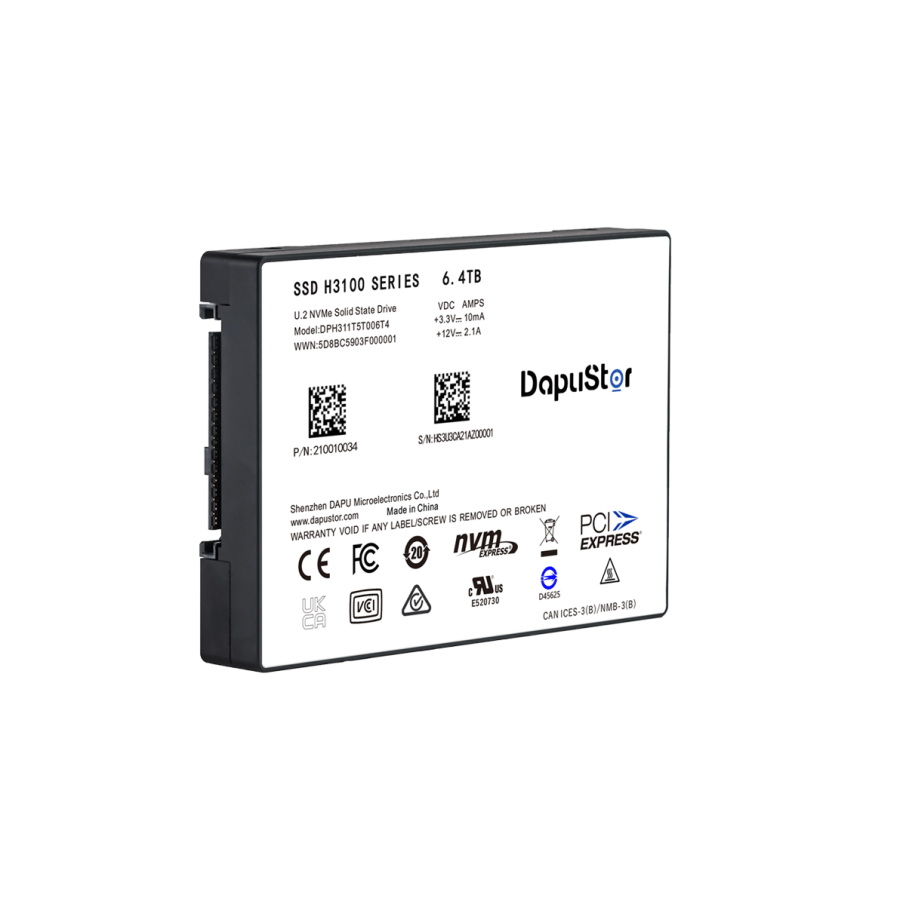 DapuStor DAPUSTOR HAISHEN3 PCIE GEN3 x4 NVME SSD