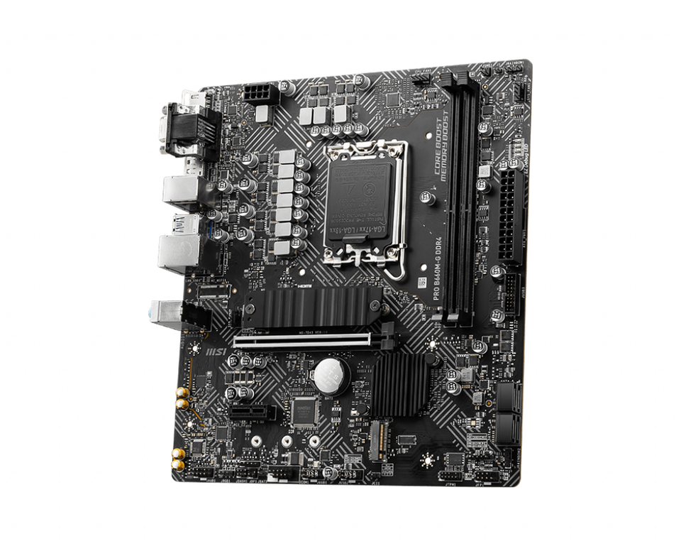 MSI PRO B660M-G DDR4 MOTHERBOARD MSI PRO B660M-G DDR4 MOTHERBOARD
