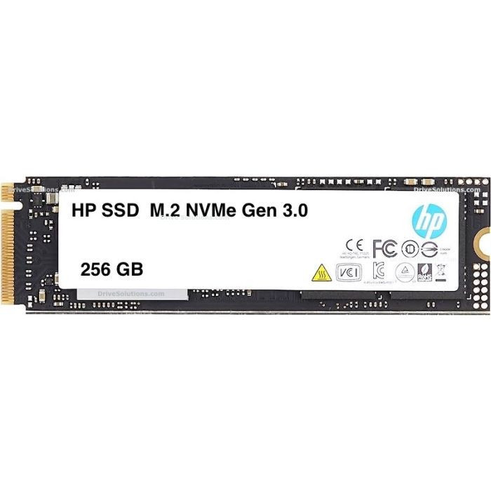 HP 256 GB Solid State Drive - M.2 2280 Internal - PCI Express - 3NT86AV