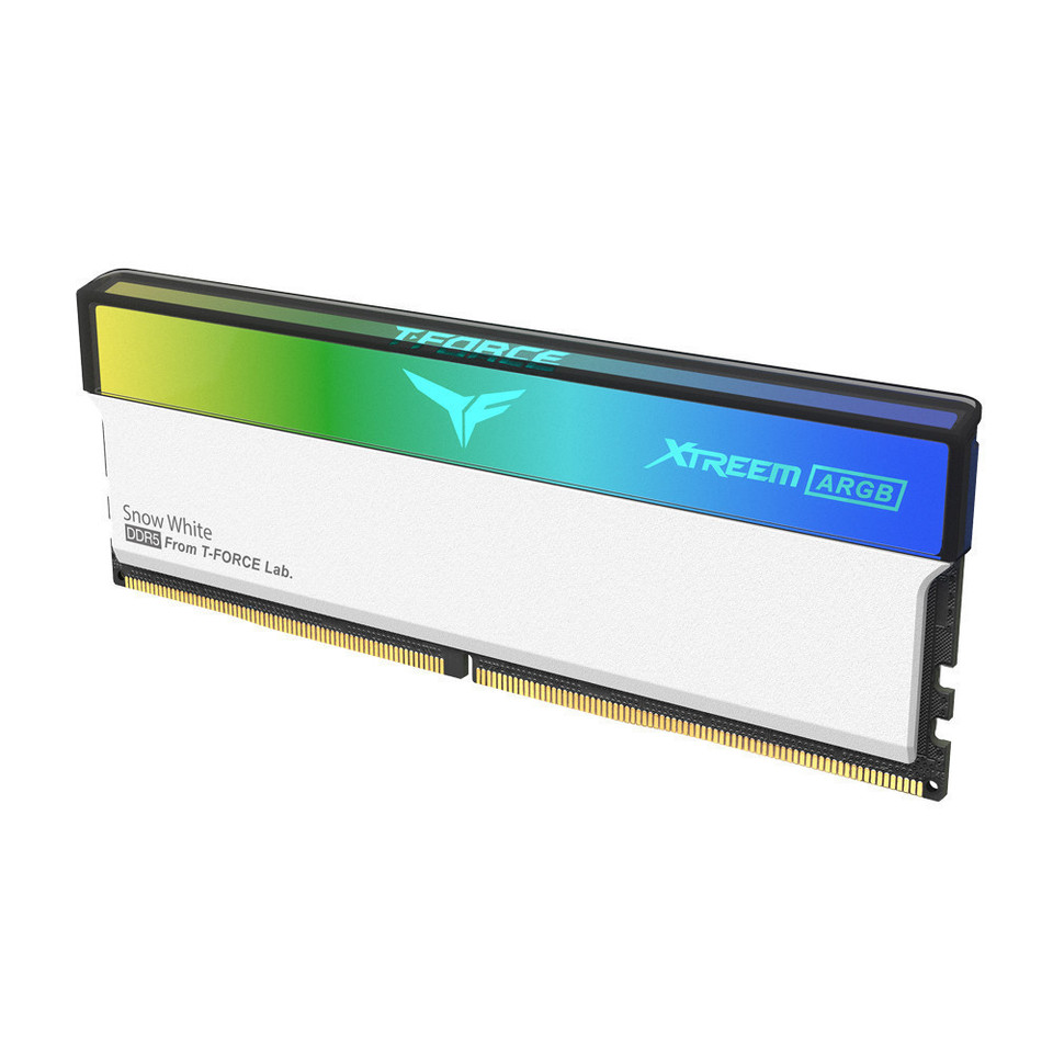 Teamgroup Xtreem Argb DDR5 Desktop Memory White - FFAD564G6400HC34BDC01