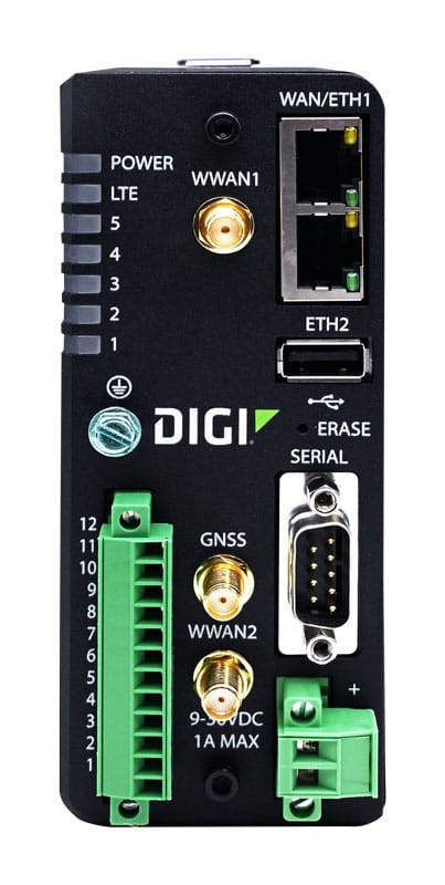 Digi Ix30 - Lte Cat-4/3G/2G - Gnss - No Accessories - Global With 5 Year Digi Remote Manager - Ix30-00G4-5Yr-Cn