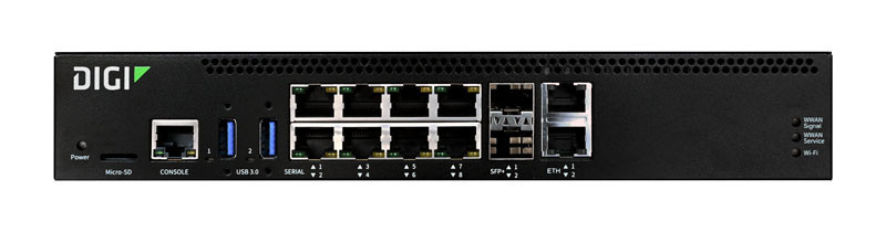 Digi Connect Ez 8 Serial Server - 8 Rs-232 Serial Ports - Us Power Cord. - Ez08-A100-Us