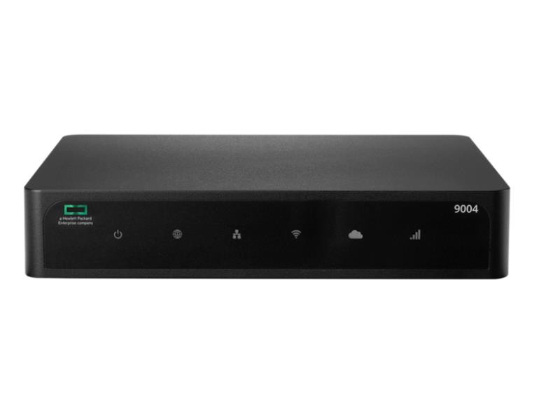 HPE Aruba 9004 (EG) 4-Port GbE RJ45 Gateway - 4 Ports - Management Port - Gigabit Ethernet -1U - Rack-mountable, Desktop - R1B24A