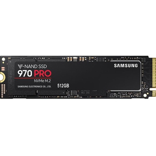 Samsung 970 PRO MZ-V7P512E 512 GB Solid State Drive - M.2 2280 Internal - PCI Express (PCI Express 3.0 x4) - MZ-V7P512E