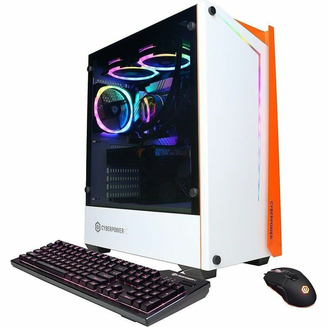 CyberPowerPC Gamer Supreme SLC10220CPGV8 Gaming Desktop Computer - Intel Core i9 13th Gen i9-13900KF Tetracosa-core (24 Core) 3 GHz - 16 GB RAM DDR5 SDRAM - 2 TB M.2 PCI Express NVMe SSD - Mid-tower - White - SLC10220CPGV8