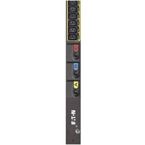 Eaton Metered Input rack PDU, 0U, 309-460P9 input, 17.3 kW max, 200-240V, 48A, 6 ft cord, Three-phase, Outlets: (38) C13 - IEC 60309 460P9 -38 x IEC 60320 C13- 17.30 kW - 40U - Rack-mountable - EMI323-06