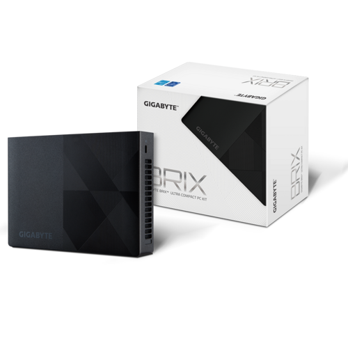 Gigabyte BRIX GB-BNIP-N100 Barebone System - Intel UHD Graphics 750 - 12th Gen Intel Processor N100