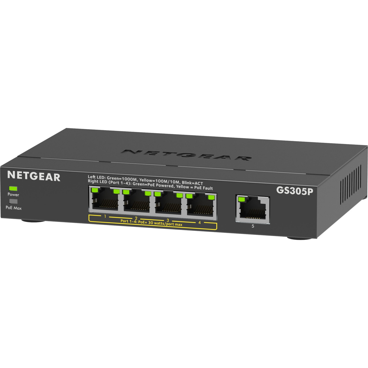Netgear Gs305P Ethernet Switch - Gs305P-300Nas