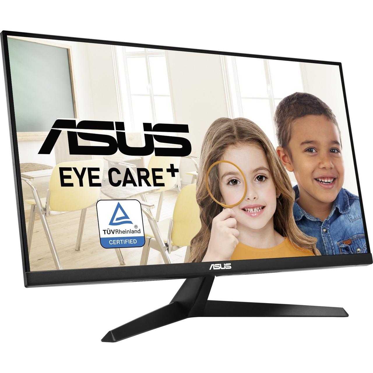 Asus VY279HE 27" Full HD LED Gaming LCD Monitor - 16:9 - Black - 27" Class - In-plane Switching (IPS) Technology - 1920 x 1080 - 16.7 Million Colors - Adaptive Sync/FreeSync - 250 Nit Typical - 1 ms - HDMI - VGA - VY279HE