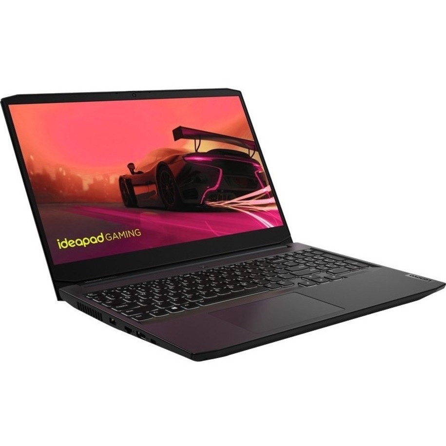 Lenovo IdeaPad Gaming 3 15ACH6 82K200X8GJ 15.6" Gaming Notebook - Full HD - 1920 x 1080 - AMD Ryzen 5 5600H Hexa-core (6 Core) 3.30 GHz - 8 GB Total RAM - 512 GB SSD - Shadow Black - 82K200X8GJ