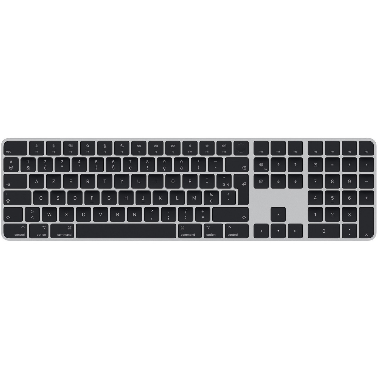 Apple Magic Keyboard - Wireless Connectivity - Bluetooth Multimedia Hot Key(s) - French - MacBook Pro, iMac, Mac Studio, Mac mini, MacBook Air - Mac - MMMR3FC/A