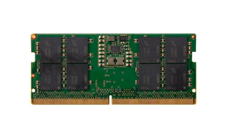HP 16GB DDR5 SDRAM Memory Module - 16 GB (1 x 16GB) - DDR5-4800/PC5-38400 DDR5 SDRAM - 4800 MHz - ECC - 262-pin - SoDIMM - 6D8T0UT#ABA