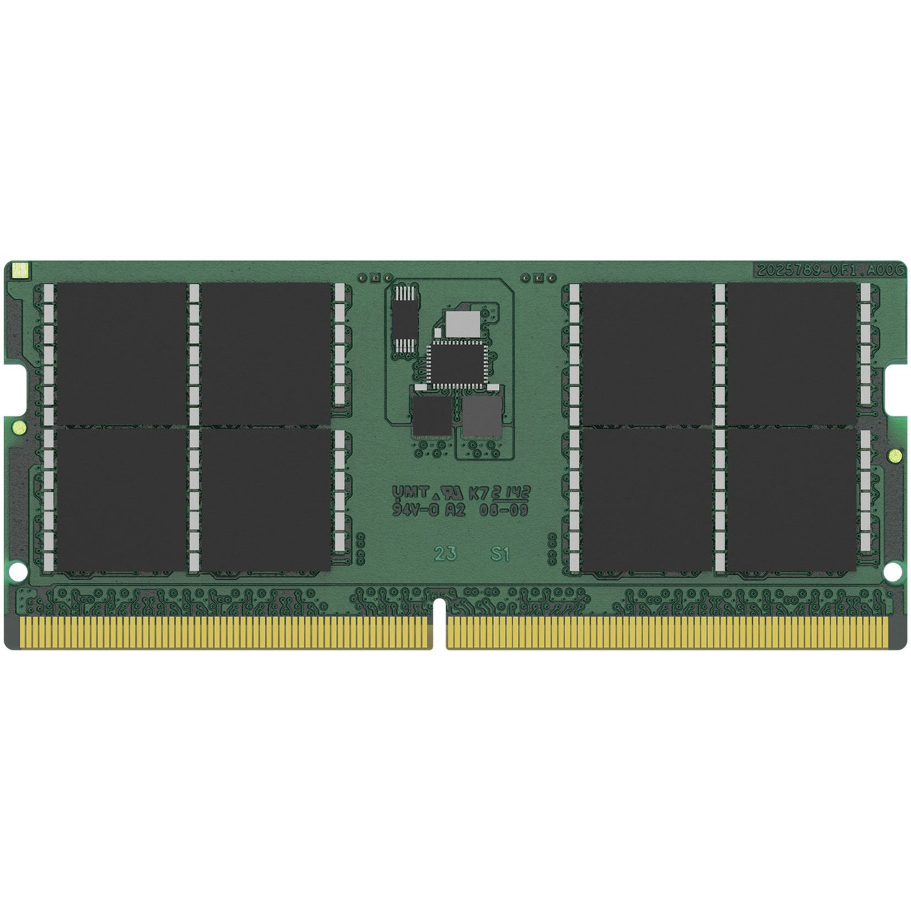 Kingston ValueRAM 64GB (2 x 32GB) DDR5 SDRAM Memory Kit - For Notebook - 64 GB (2 x 32GB) - DDR5-5600/PC5-44800 DDR5 SDRAM - 5600 MHz Dual-rank Memory - CL46 - 1.10 V - Non-ECC - Unbuffered - 262-pin - SoDIMM - Lifetime Warranty - KVR56S46BD8K2-64
