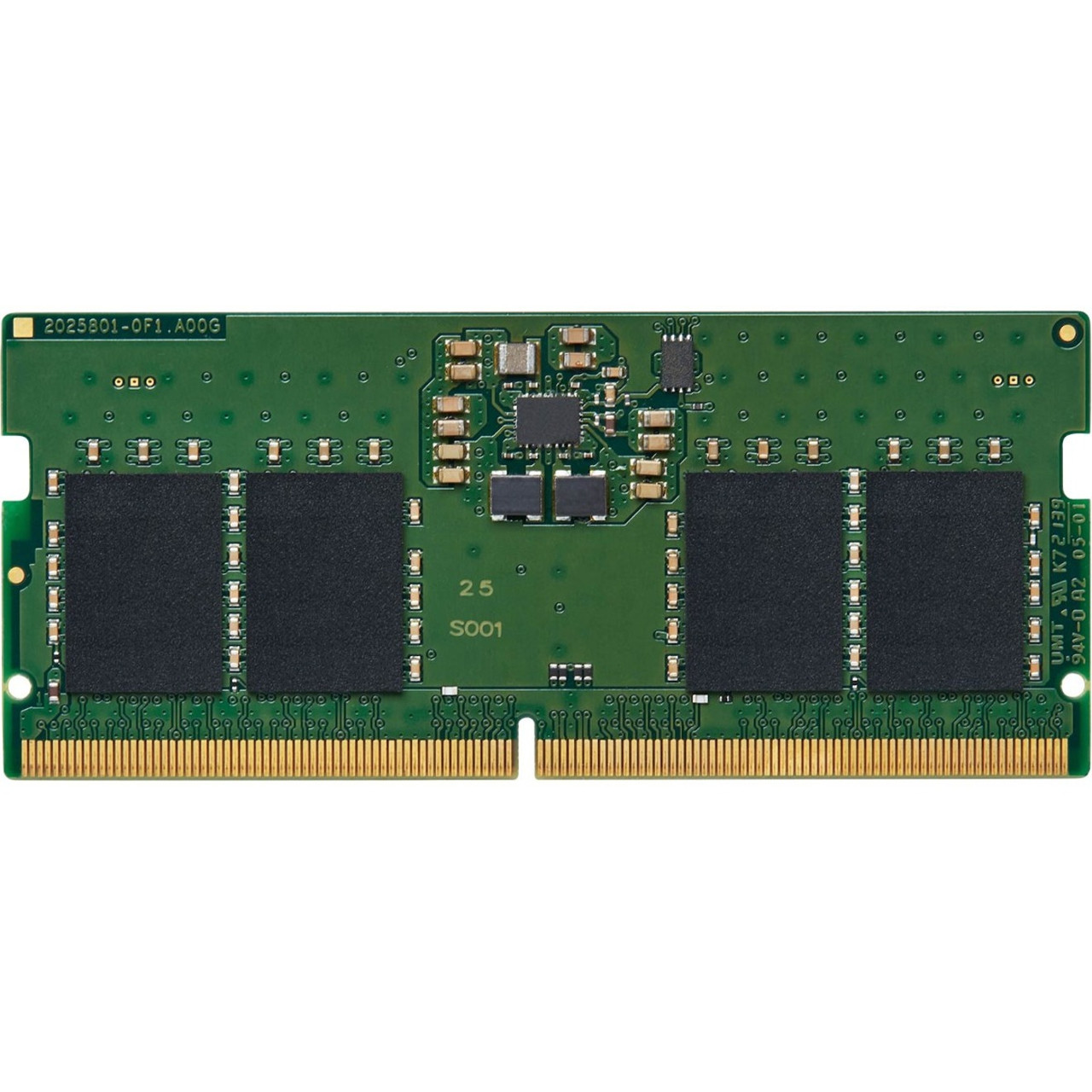 Kingston ValueRAM 8GB DDR5 SDRAM Memory Module - For Notebook - 8 GB - DDR5-5600/PC5-44800 DDR5 SDRAM - 5600 MHz Single-rank Memory - CL46 - 1.10 V - Non-ECC - Unbuffered - 262-pin - SoDIMM - Lifetime Warranty - KVR56S46BS6-8 Kingston ValueRAM 8GB DDR5 SDRAM Memory Module - For Notebook - 8 GB - DDR5-5600/PC5-44800 DDR5 SDRAM - 5600 MHz Single-rank Memory - CL46 - 1.10 V - Non-ECC - Unbuffered - 262-pin - SoDIMM - Lifetime Warranty - KVR56S46BS6-8
