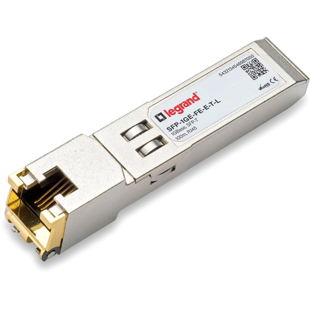 Ortronics SFP (mini-GBIC) Module - SFP-1GE-FE-E-T-L
