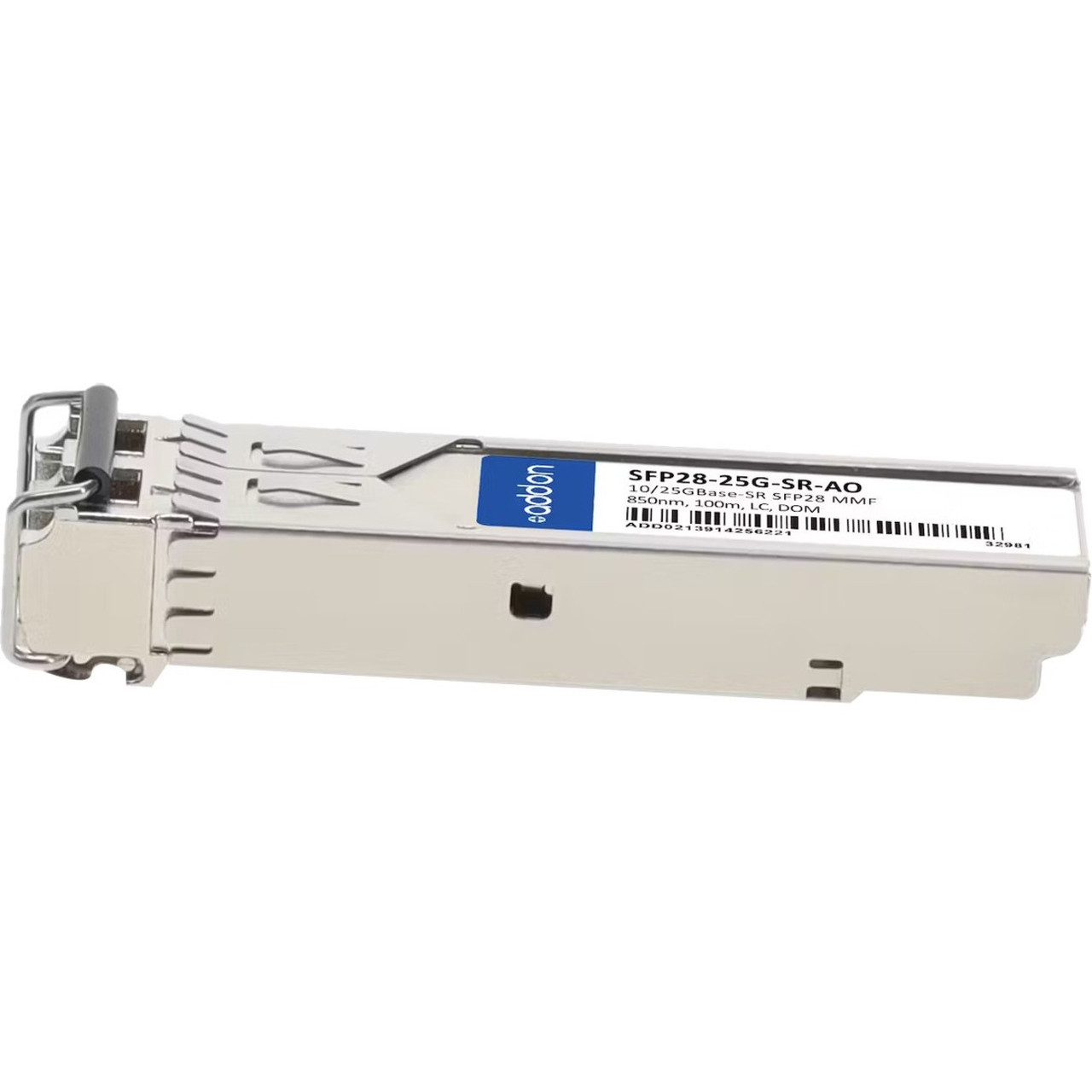 AddOn Brocade (Formerly) 25G-SFP28-SR Compatible TAA Compliant 25GBase-SR SFP28 Transceiver (MMF, 850nm, 100m, LC, DOM) - - SFP28-25G-SR-AO