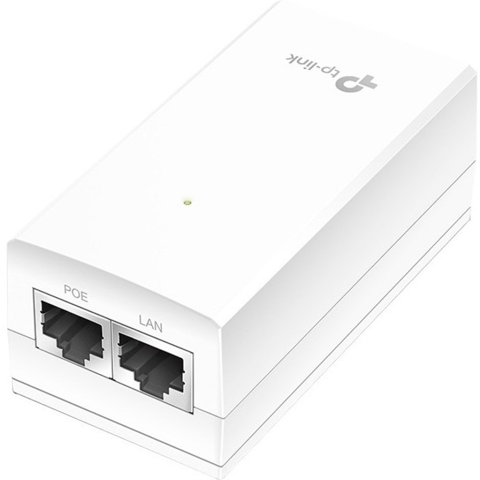 TP-Link TL-POE4818G - 48V Passive PoE Injector Adapter - 48V/18W Passive PoE Injector - Gigabit PoE Adapter - Plug & Play - Up to 100 Meters (325 feet) - Wall Mountable Design - TL-POE4818G