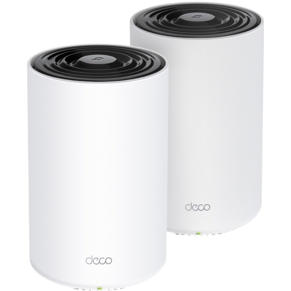 TP-Link Deco X80 Wi-Fi 6 IEEE 802.11 a/b/g/n/ac/ax Ethernet Wireless Router - DECO X80(2-PACK)