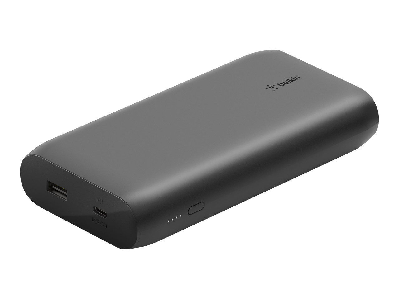 Belkin 20000mAh Power Bank - For USB Type C Device, USB Type A Device - 20000 mAh - Black - BPB014BTBK