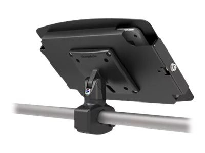 Compulocks High-Grade Aluminum Enclosure, Compatible with 100mm x 100mm VESA Mounts, Mount to rails 12.7mm (0.5) to 38 mm (1.5), 340 screen tilt - 125 screen pan, Mount tablets Portrait or Landscape, Cable Lock compatible, - TMR01B510GOSB