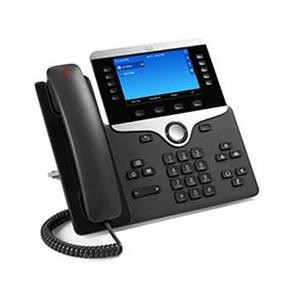 Cisco 8841 IP Phone - Corded - Corded - Wall Mountable - Charcoal - 5 x Total Line - VoIP - Unified Communications Manager, Unified Communications Manager Express, User Connect License - 2 x Network (RJ-45) - PoE Ports – CP-8841-K9=