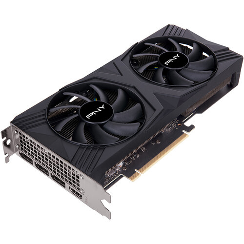 PNY Nvidia Geforce RTX 4070 Graphic Card - 12 GB GDDR6X - 1.92 GHz Core - 2.48 GHz Boost Clock - 192 bit Bus Width - PCI Express 4.0 x16 - DisplayPort - HDMI - VCG407012DFXPB1