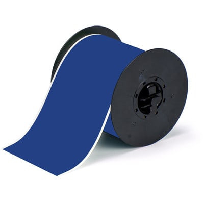 Brady B30, B595, BLU, 1.125 X 100 FT FIT SIZE: 1.125 IN X 100 FT 28.575 MM X 30.48 M COLOR: BLUE - B30C-1125-595-BL