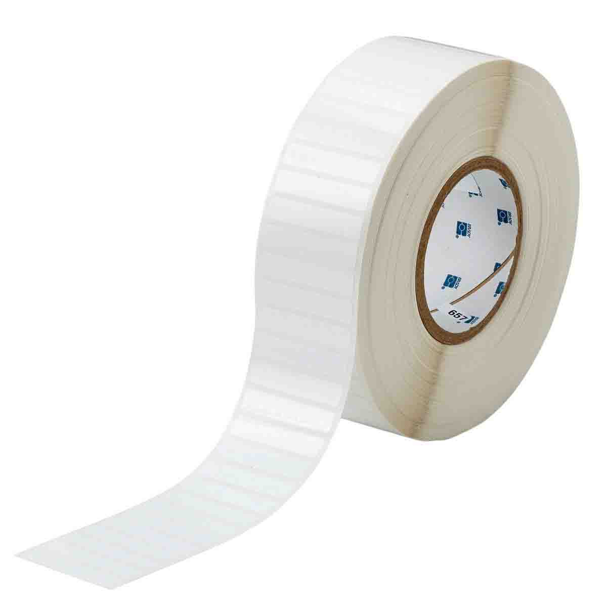 Brady Harsh Environment Multi-Purpose Polyester Labels for 3 Core Printers - 0.4 x 2, White - THT-79-423-10